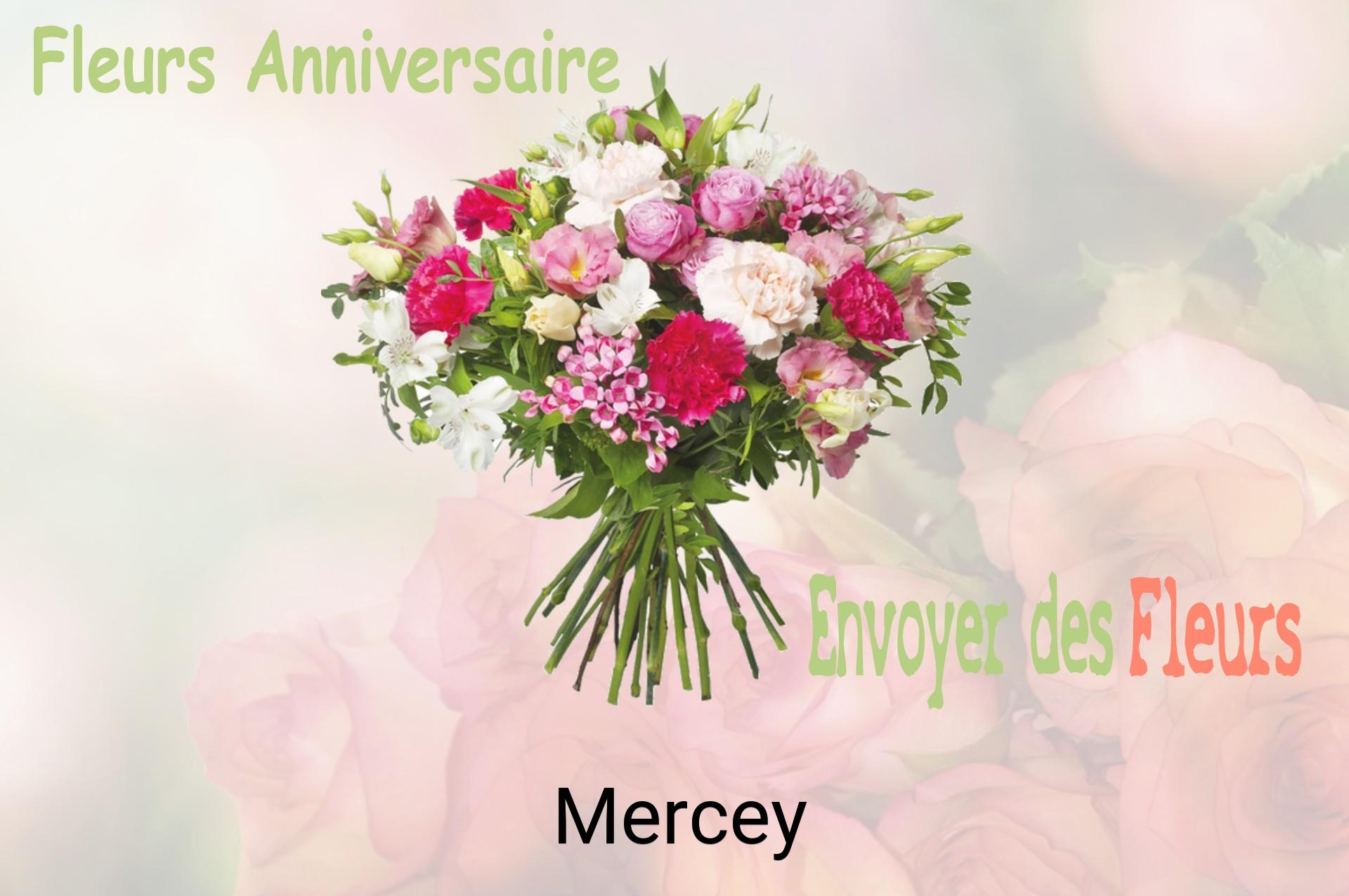 Bouquet de fleurs d’anniversaire livré à Mercey
