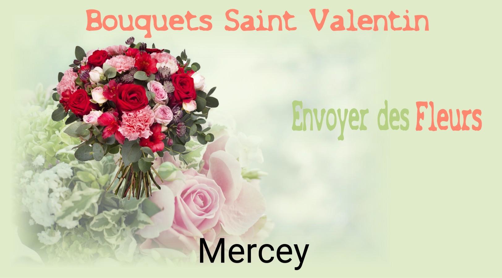 Roses de Saint-Valentin livrées à Mercey